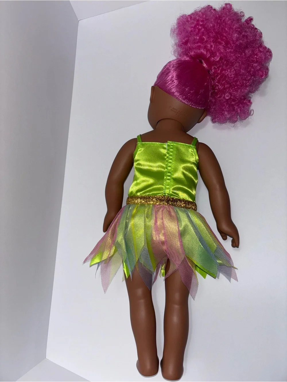 My Life As Elora Doll 18 Inch Posable Enchanted Fairy Pink Hair Eyes Open Close